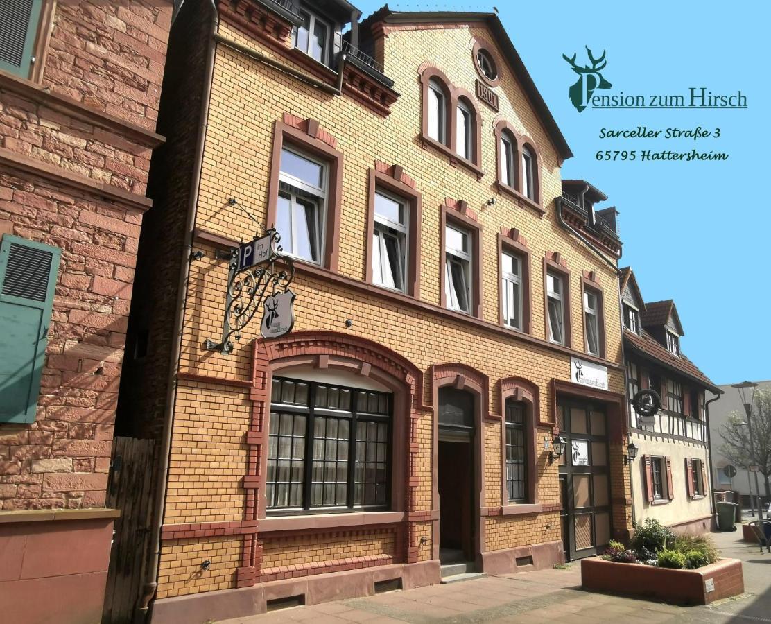 Hotel-Pension Zum Hirsch Hattersheim am Main Eksteriør bilde