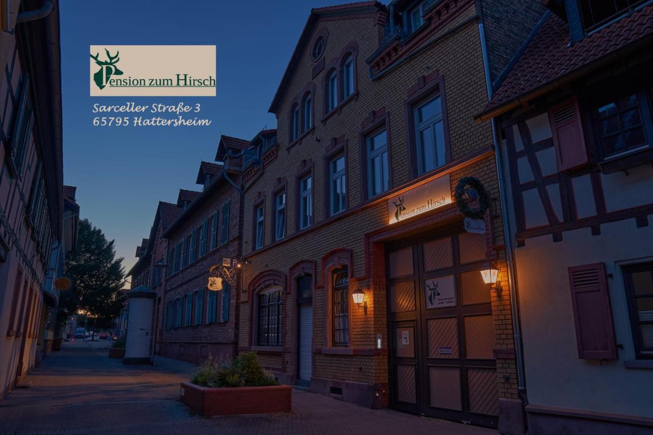 Hotel-Pension Zum Hirsch Hattersheim am Main Eksteriør bilde